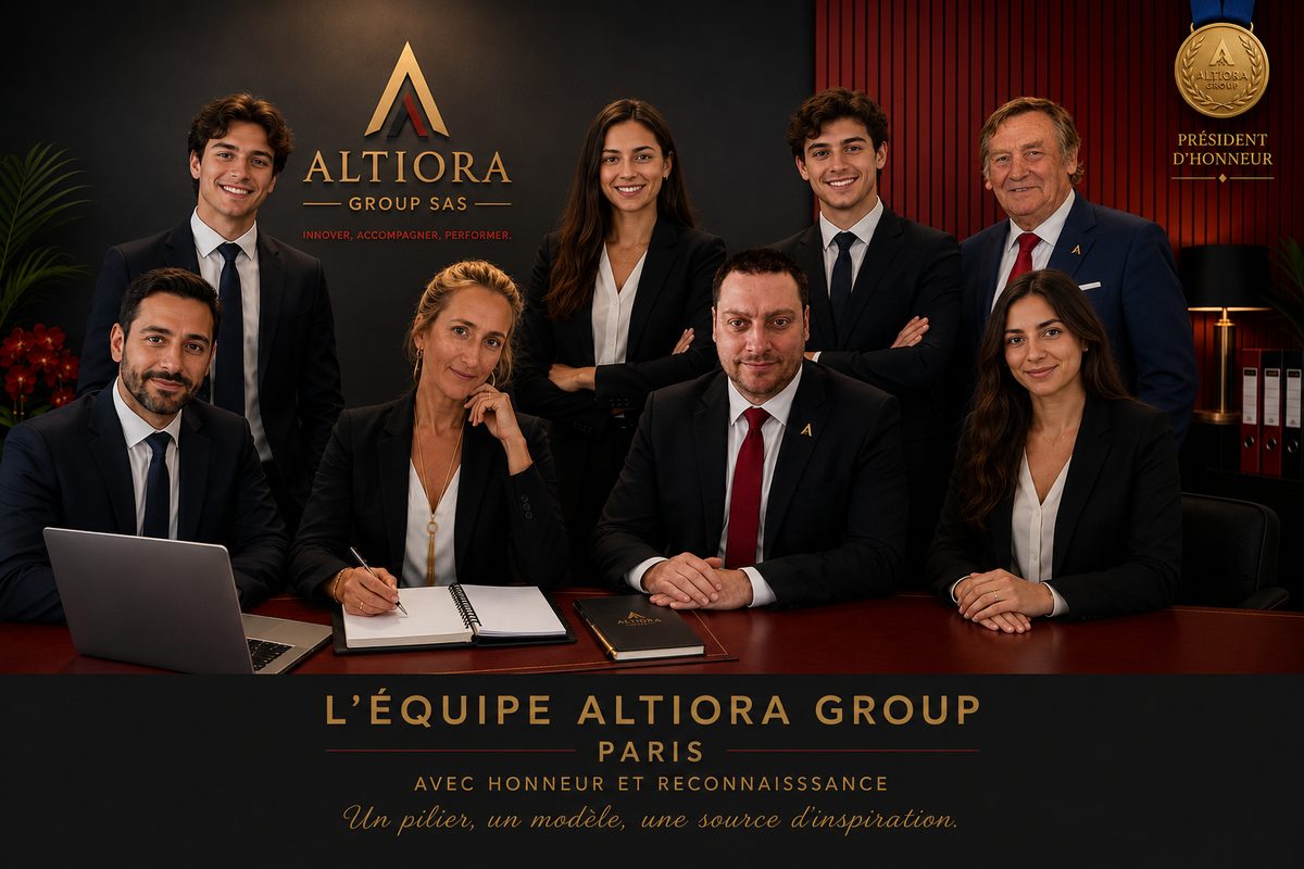 L'équipe d'Altiora Group SAS